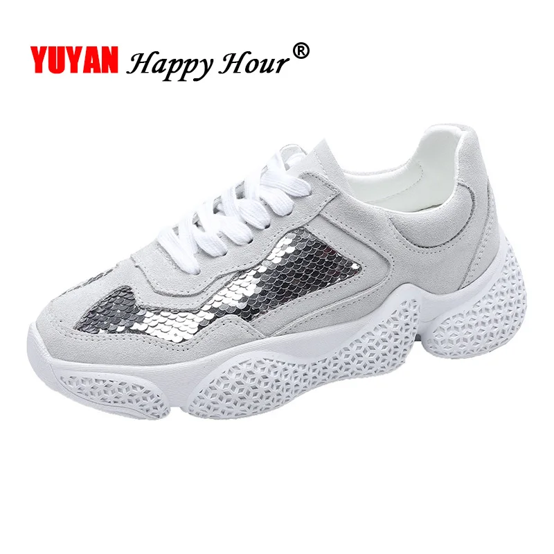 

100% Genuine Leather Sneakers Women Shoes Bling 2019 Fashion Ins Sneakers Casual Woman Cow Leather Shoes Black White A1372