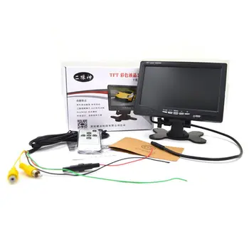 

7 Inch Car Headrest Display Monitor Rear View Display And Wifi Rearview Reverse Backup Camera Car Tv Display