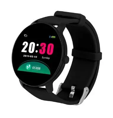 HETNGSYOU Q5 Смарт-часы с кислородом для измерения артериального давления, для мужчин и женщин, IP67, водонепроницаемые спортивные часы для погоды - Цвет: black