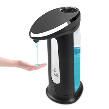 

Meijuner 400Ml Automatic Liquid Soap Dispenser Smart Sensor Touchless ABS Electroplated Sanitizer Dispensador kitchen bathroom