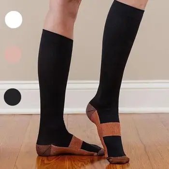

Copper Compression Socks Outdoor Sports Long Overknee Oxygen For Men Women Thick Sock Increase Circulation Nylon Delivery A A1H3