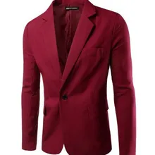 Стильный модный приталенный костюм на одной пуговице для мальчиков, однотонный костюм, корейский стиль, мужской костюм Zx01