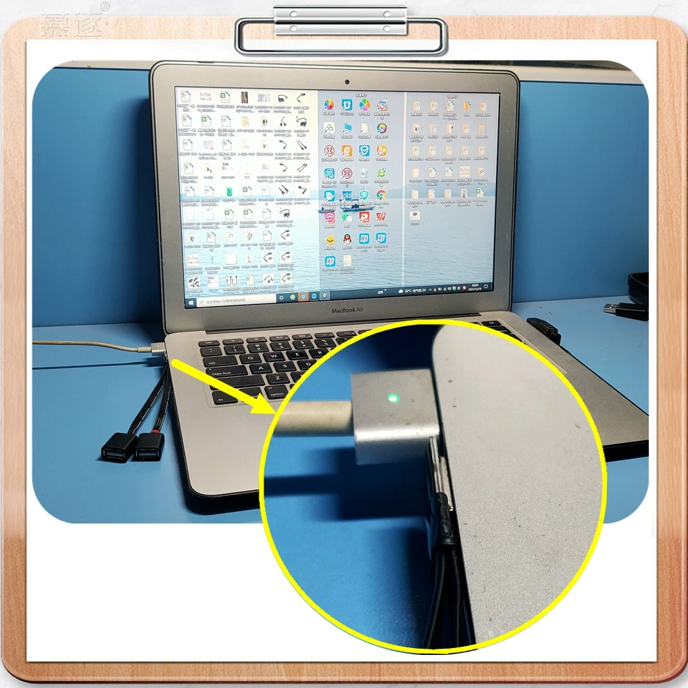 USB 2.0 A 1 macho para 2