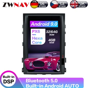 

Android 9 64+4G Tesla With DSP Carplay Car Multimedia Player Stereo For Toyota Land Cruiser LC200 2008-2015 GPS Navigation