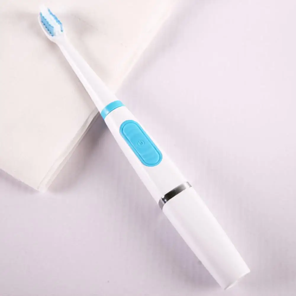 Ultrasonic Electric Toothbrush Automatic Soft-bristled Waterproof Oral Hygiene Teeth Whitening Clean With Replacement Heads