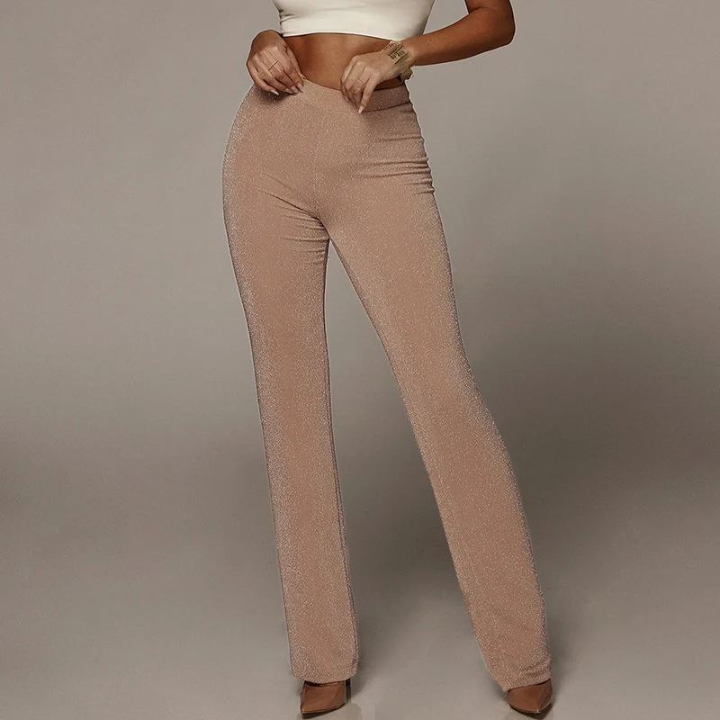 

Ladies Pants Women's Trousers Party Summer Solid Casual High Rise Formal