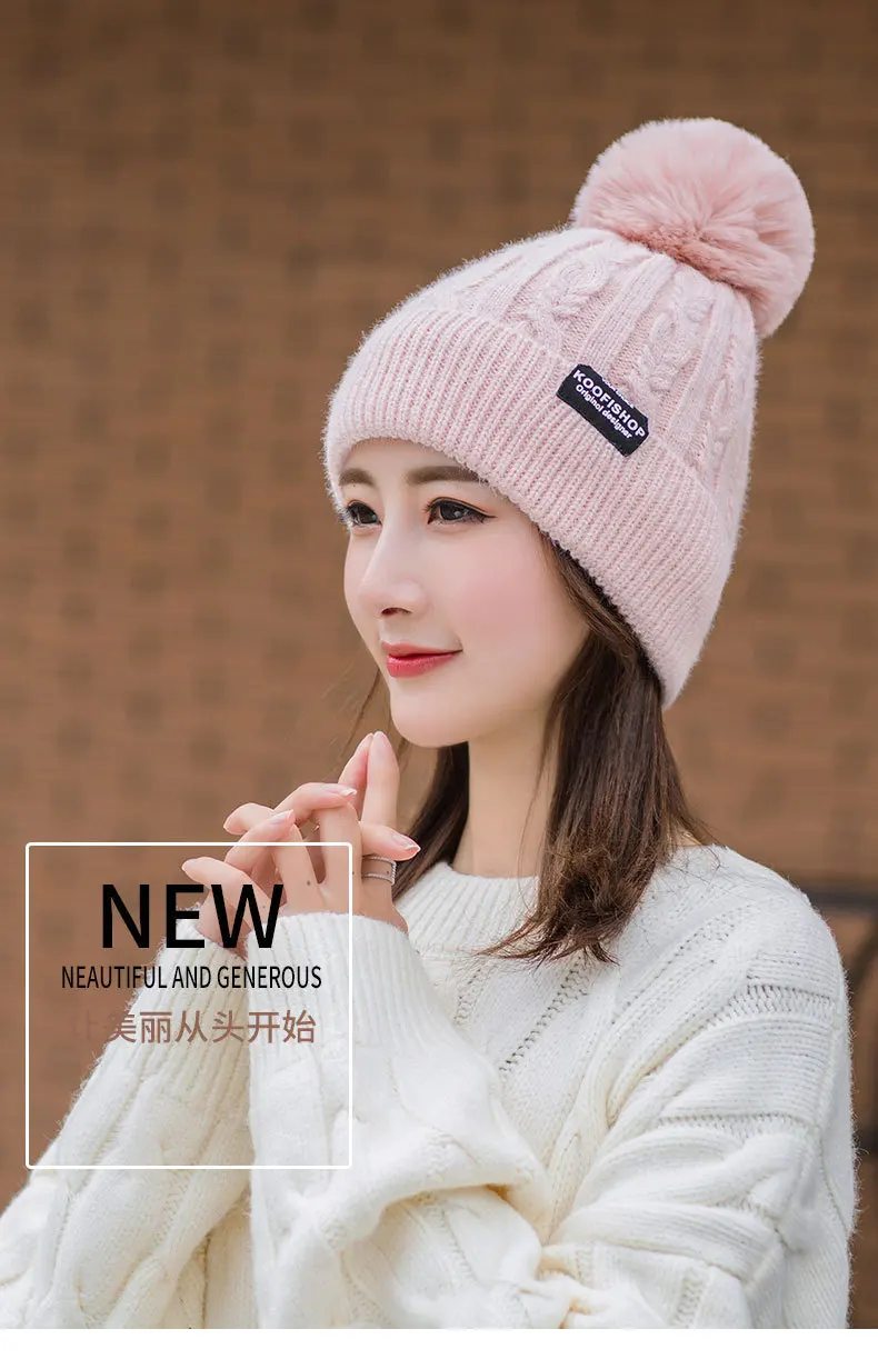 Вязаные зимние шапки для мужчин и женщин Skuilles Beanies, шапка с помпонами, теплые зимние шапки Beanies для мужчин, горячая распродажа