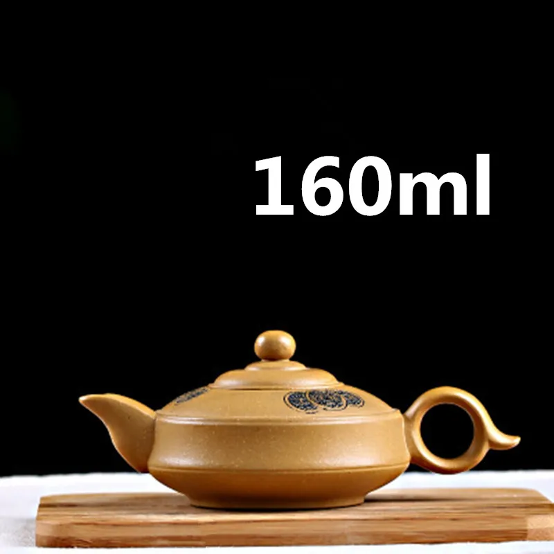 

Teapot Yixing Zisha Clay Chinese Porcelain Teapots Tea pot Ceramic 160ml New Arrived High Quality With Gift Box