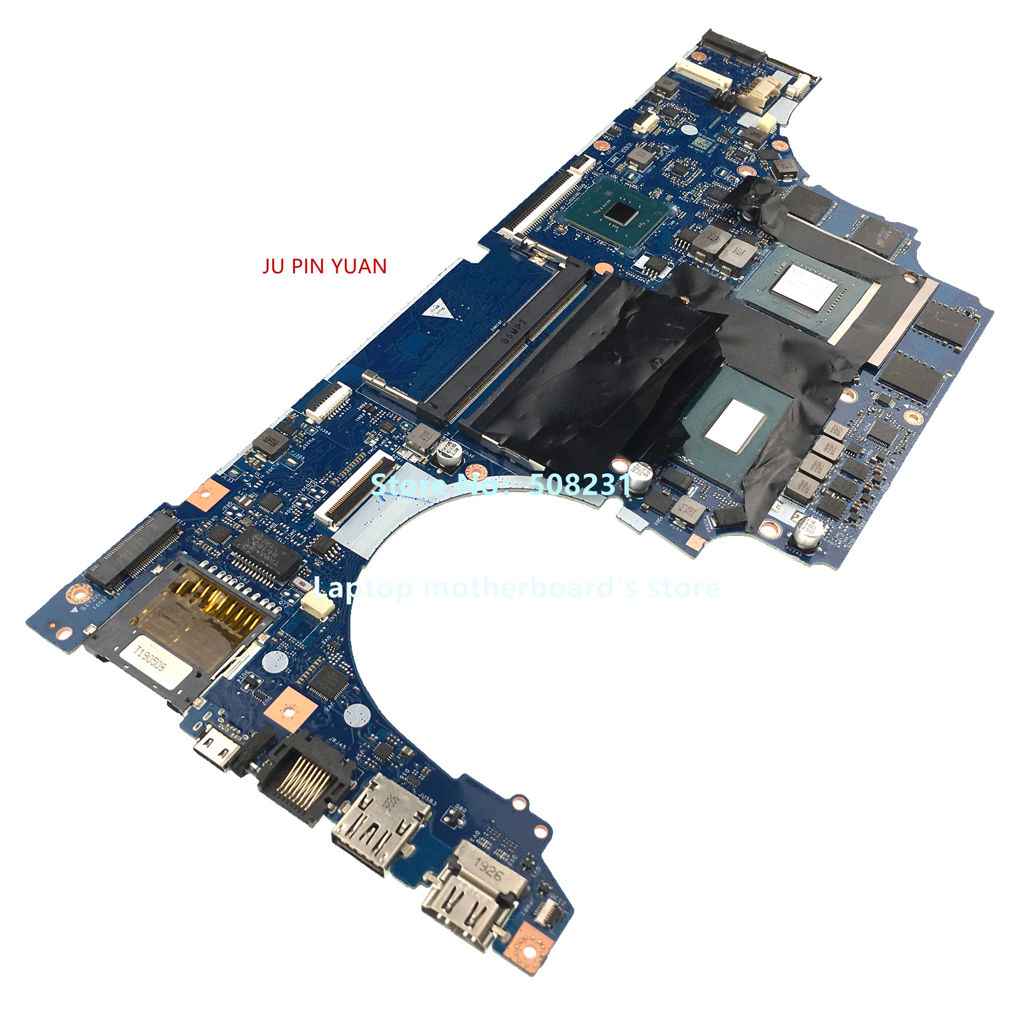 

L58865-001 L58865-601 For HP Pavilion 15T-DK Laptop Motherboard FPC52 LA-H462P With SRF9U I7-9750H CPU GTX 1650 4GB FullyTested