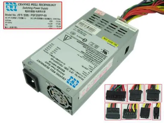 

CWT PSF200FP-69 серверный блок питания 200 Вт, блок питания, серверный компьютер