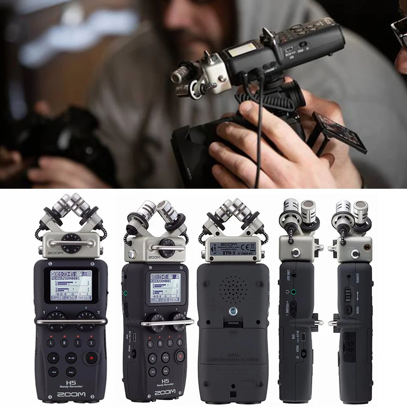 Original ZOOM H5 Professional Handheld Digital