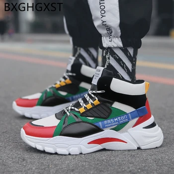 

hip hop shoes breathable sneakers summer high top sneakers sport shoes men 2020 fashion sneakers mens shoes casual кеды мужские