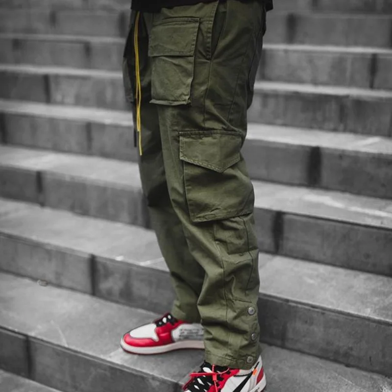 Pantaloni Cargo uomo 2021 Hip Hop Streetwear pantaloni Jogger pantaloni  moda pantaloni multi tasca Casual pantaloni sportivi pantaloni uomo|Cargo  Pants| - AliExpress