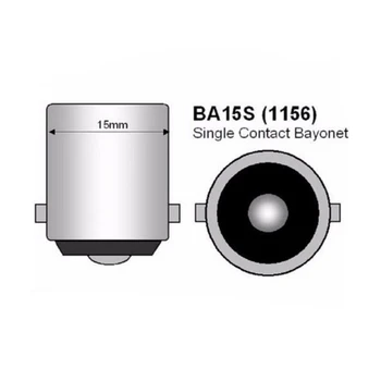 

Lamp Reverse Light Bulbs Set Side marker Replacement 1156 BAU15S PY21W DC 12V 24V
