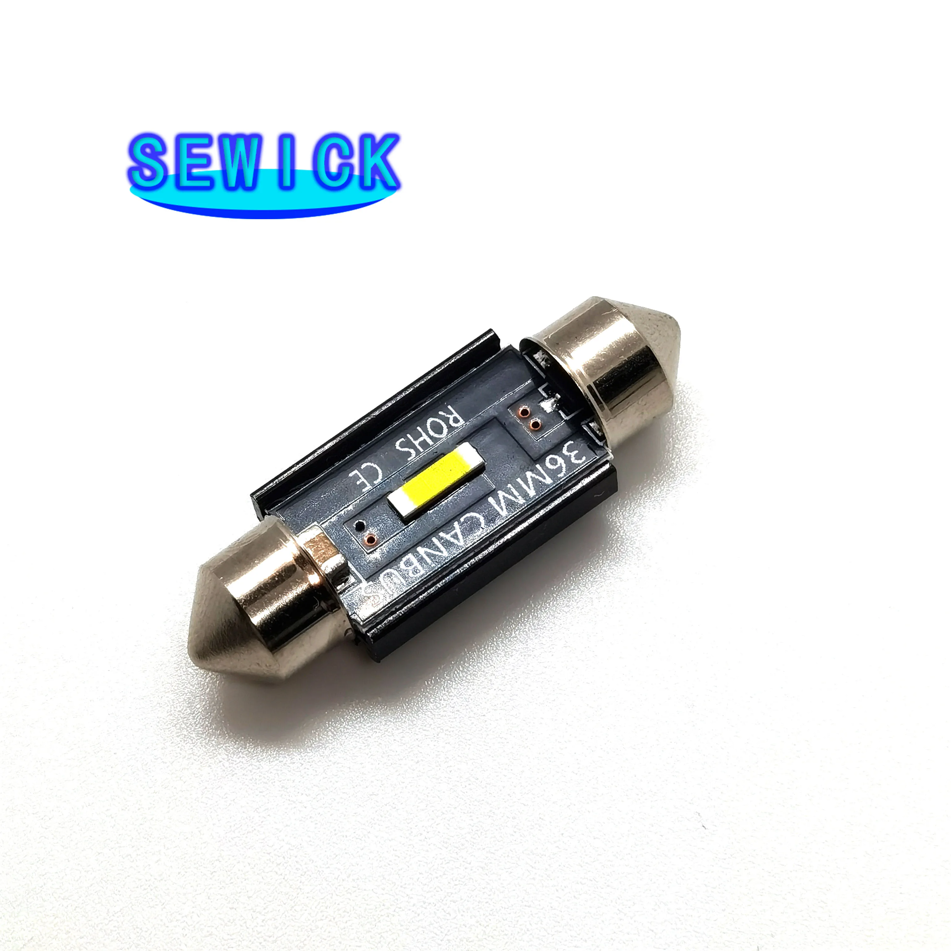 CANBUS 자동차 인테리어 지도 돔 라이트 독서등, 페스툰 LED 전구, 자동차 램프, 31mm, 36mm, 39mm, 41mm, C5W, C10W, 12V, 24V, 100 개