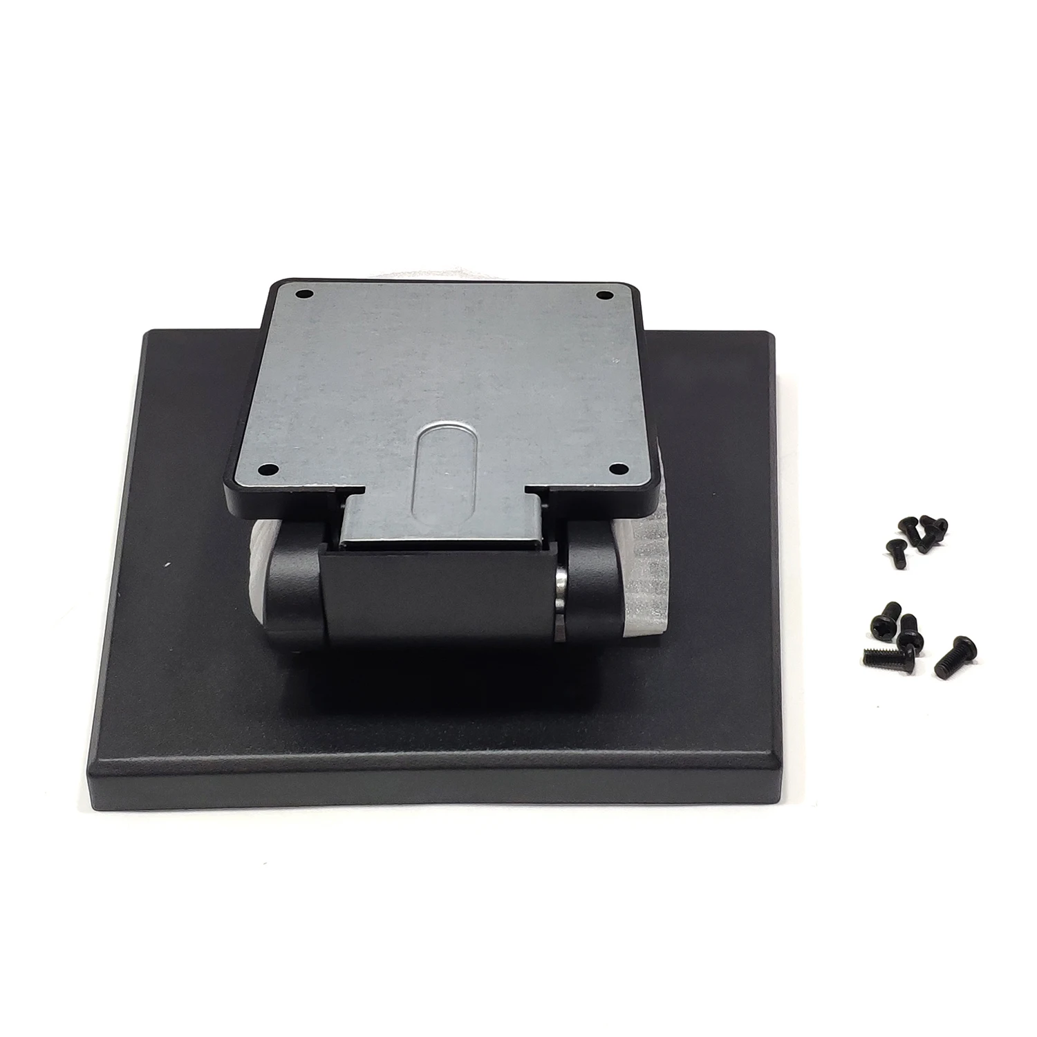 Monitor Stand Mini VESA 75mm Fold Desktop Metal Base Foldable PC LCD Flat Vertical Upright Portable Wall Hanger