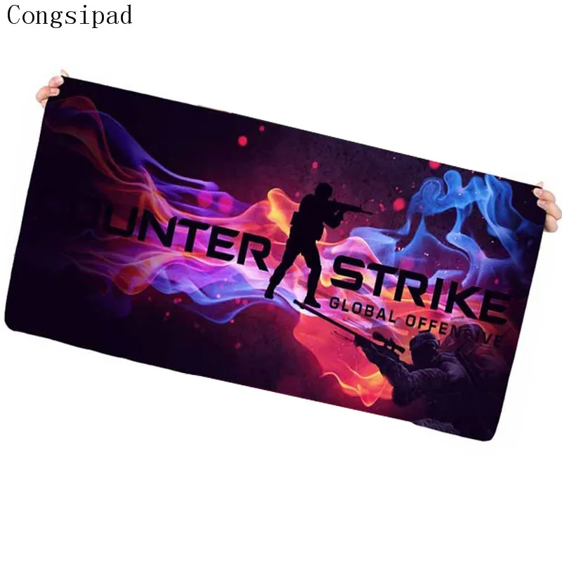  Store CSGO Natural Rubber Mouse Pad 900 * 400mm High Quality DIY Picture & Edge Lock Mouse Pad Dota