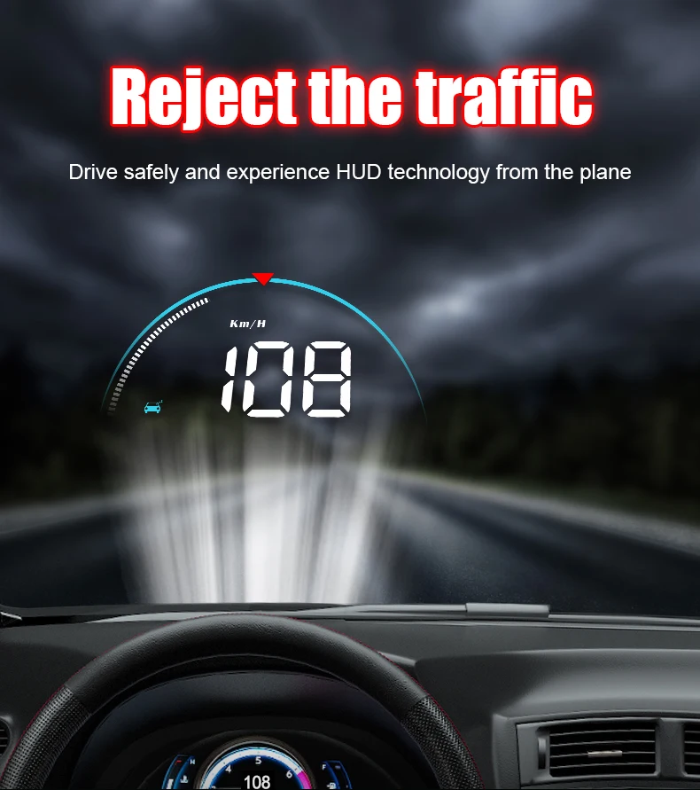 Автомобильный монитор HUD Автомобильное универсальное радио 3,5 дюймов HD плеер MP5 сенсорный экран цифровой дисплей Bluetooth мультимедийный плеер USB