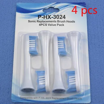 

4 pcs Electric Replacement Toothbrush Heads for Philips Sonicare ProResult HX3024
