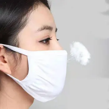 

5pcs Cotton Masks Health Cycling Anti-Dust Mouth Masks Respirator Unisex Masks Breathable Anti Haze Fog Face Mouth Guard Cover