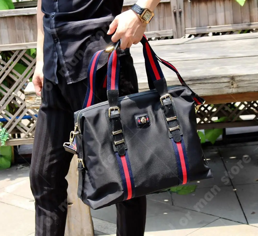

Fashion handbag briefcase for men lady bag luxury military of cloth package 2019 new