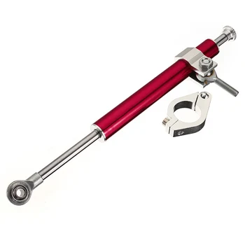 

Accessories Motorcycle damper Replacement Steering Fork Stabilizer Red 330mm