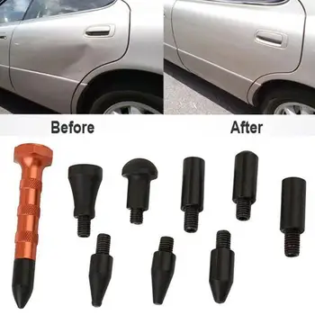 

Black Silver Depression Repair Trim Shape Flat Rubber Hammer Plastic Pen Repair Hammer Bump Repair Tool