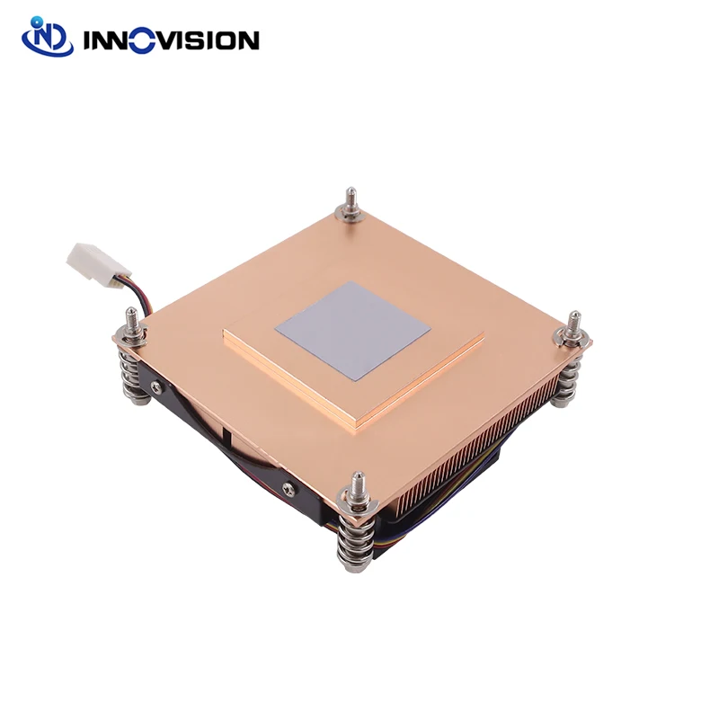 Dissipador de Calor Ativo com Ventilador de Alta Velocidade 1u Cpu Cooler Novo Lga1200 Lga1150 1151 1155 1156 1200 - Imagem 5