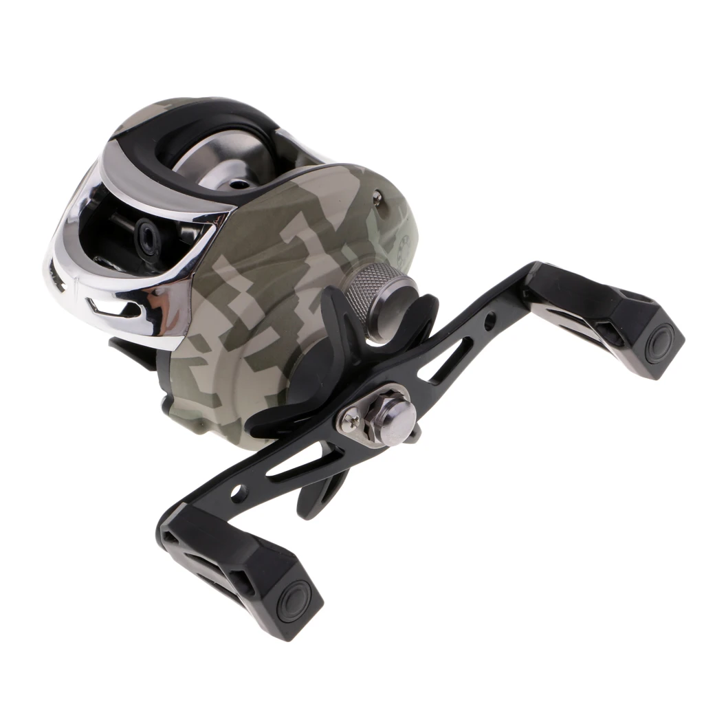 Катушка baitcasing магнитный тормоз 7,3: 1 Baitcaster морской или пресной воды высокотехнологичные инновации Baitcast Катушки