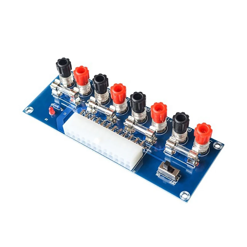 

XH-M229 Desktop Computer Chassis Power Supply ATX Transfer Board Power Take off Board Power Output Terminal Module 24Pin