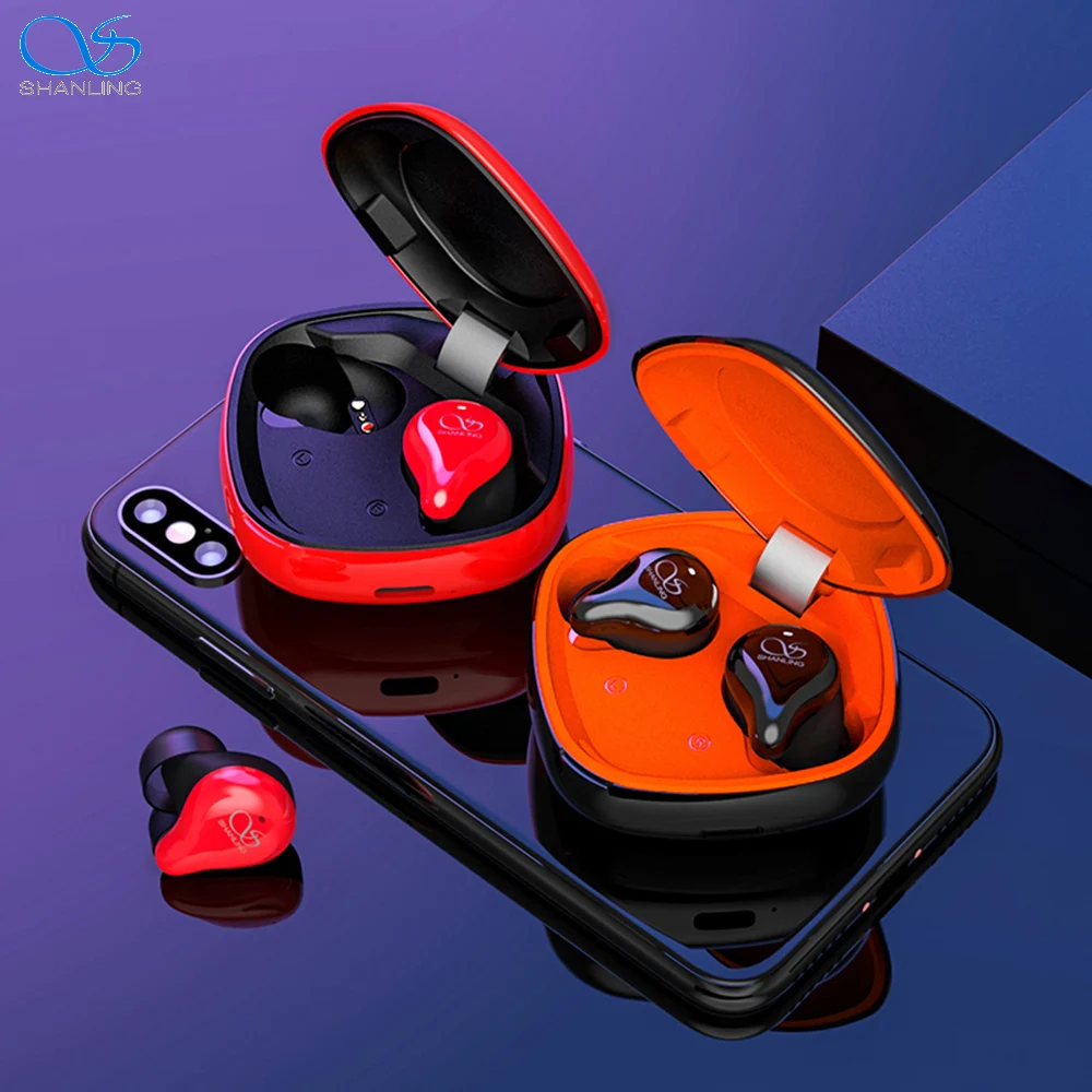 Новейшая модель Shanling MTW100 5 0 Bluetooth Беспроводной In Ear спортивные наушники Auriculares