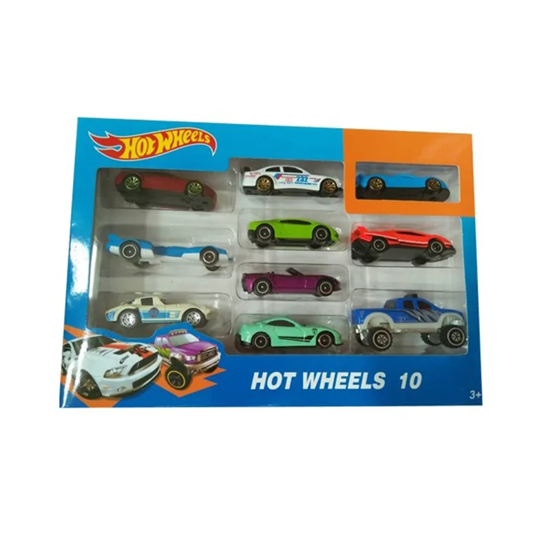 20 шт., игрушечные машинки Hot Wheels, подарочный набор, хит, спортивный сплав, металл, литые игрушки, транспортные средства для детей, мальчиков, Рождество, Год, игрушечный автомобиль, подарок