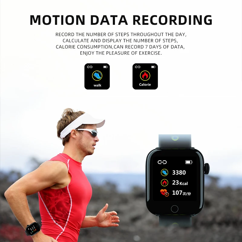 Smart Watch Z7 Men Waterproof Smartwatch With Heart Rate Monitor Blood Pressure Fitness Bracelet For iPhone iOS Android Watches