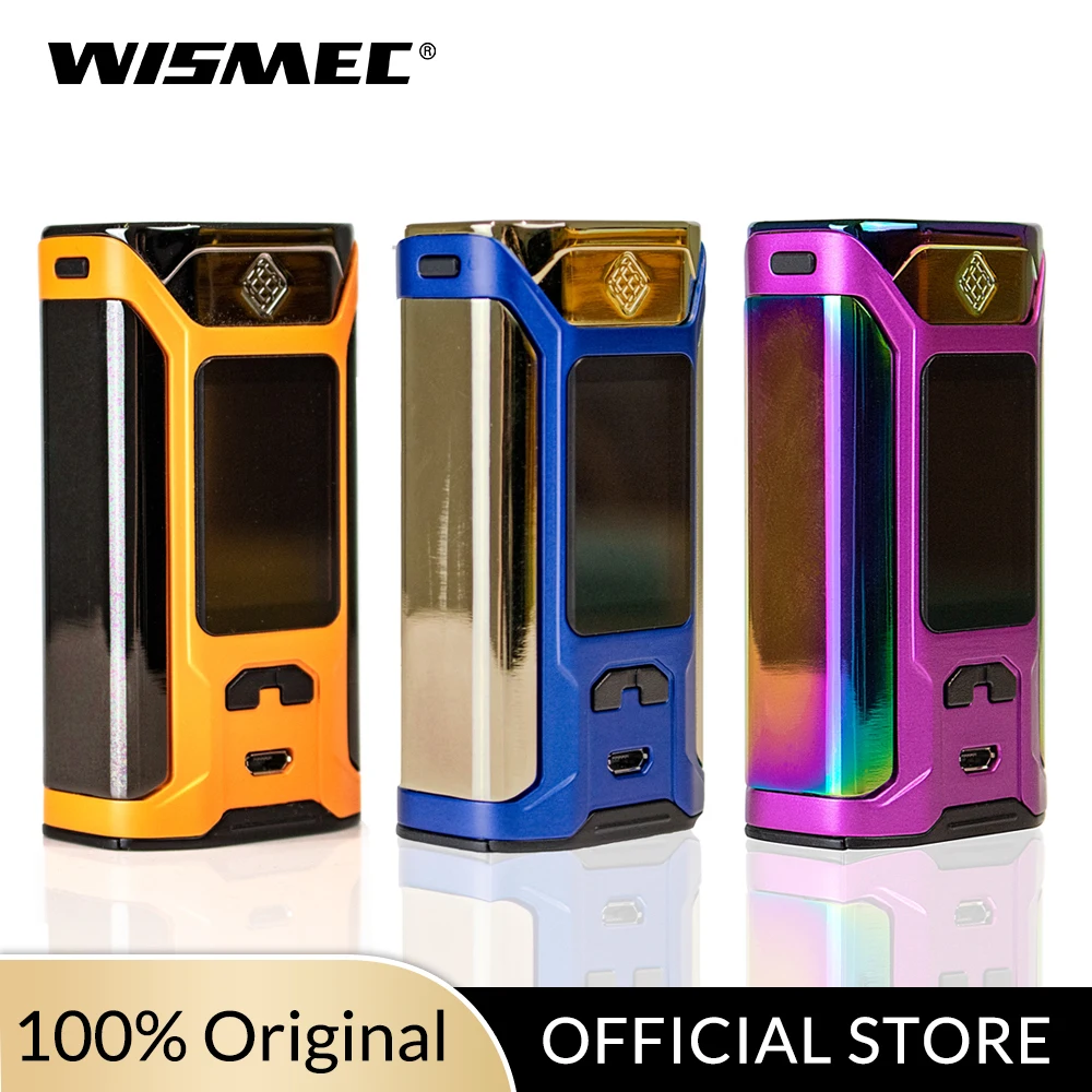 Оригинальный оригинальный боксмод Wismec RAVAGE 230 TC выход 200 Вт VW/TC Ni/TC Ti/TC SS/TCR режим