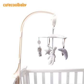 

Infant Bed Music Bell Mobile New Born Babies Cribe Hanging Sound Box Star Moon Shape Cute Animals Sensory Educational Toy Plush