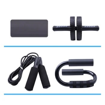 

Fitness Equipment Rope Skipping Foam Handles Mat Anti-slip Home And Gym Use
