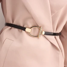 Fashion Hot Sale Patent Leather Belts For Women Solid thin Corset cummerubnds All-match New adjust Waistbands dress coat Female