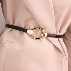 Fashion Hot Sale Patent Leather Belts For Women Solid thin Corset cummerubnds All-match New adjust Waistbands dress coat Female
