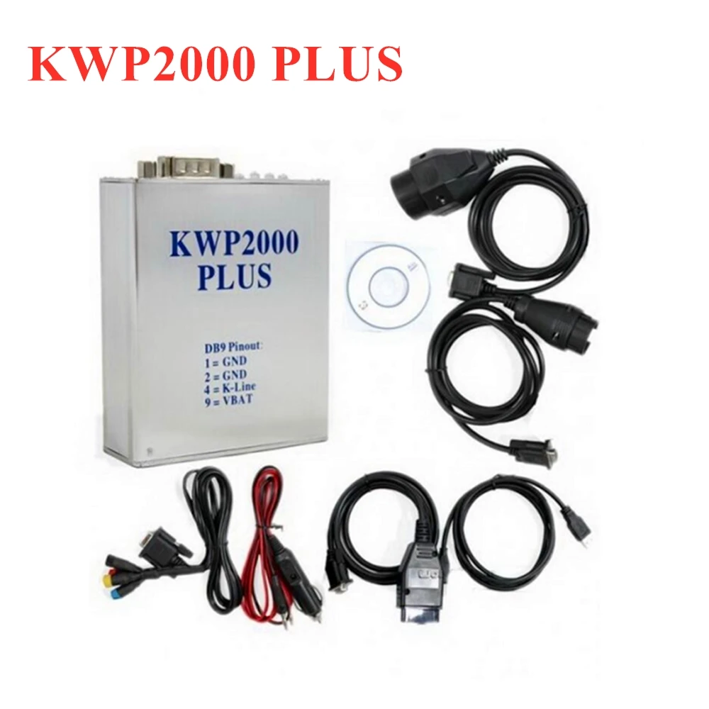 Бесплатная доставка новейший KWP2000 Plus ECU REMAP Flasher KWP 2000 OBD OBD2 Чип Tunning ECU|Кабели и