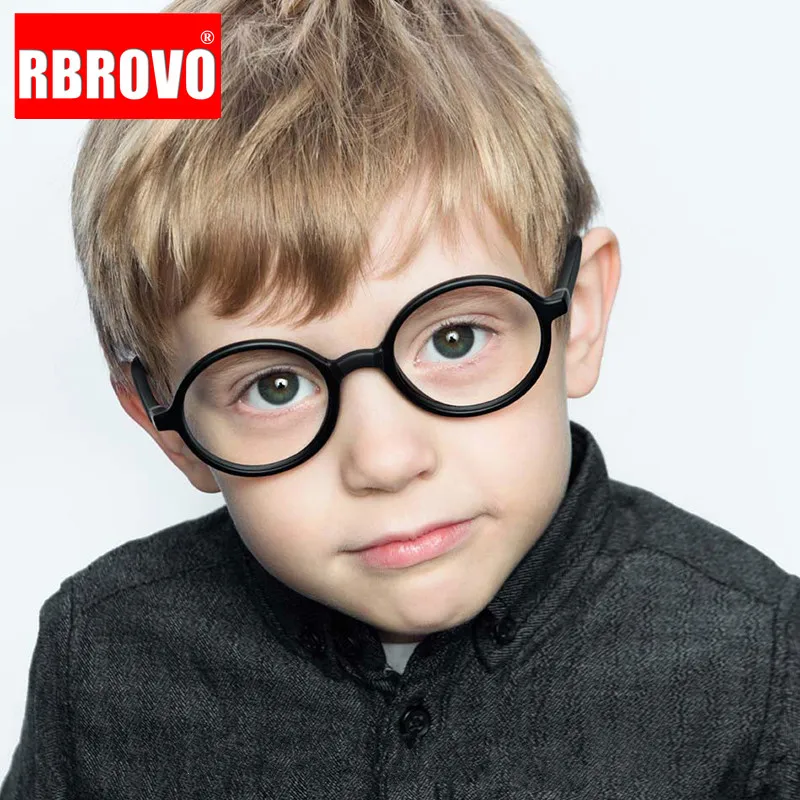 RBROVO модные классические детские солнцезащитные очки круглая цветная Конфета детские очки персональные детские розовые Роскошные брендовые оправы для очков