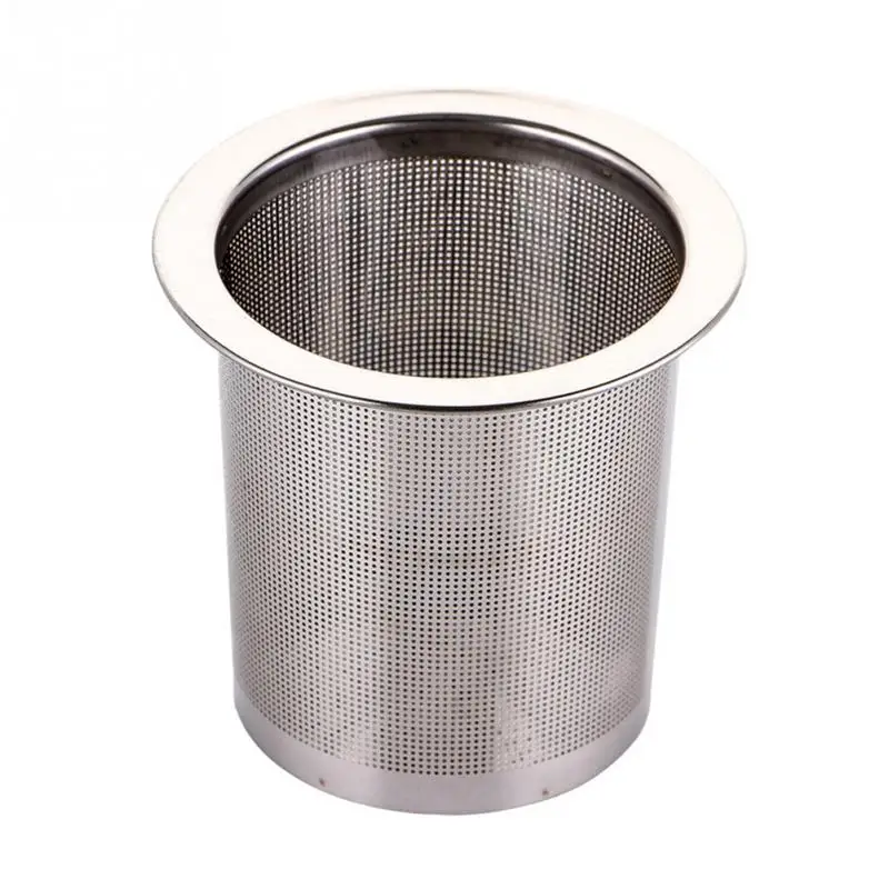 

Stainless Steel Tea Infuser Silver Mesh Kitchen Accessories Safe Density Reusable Tea Strainer Herb Tea Tools Accessories #137