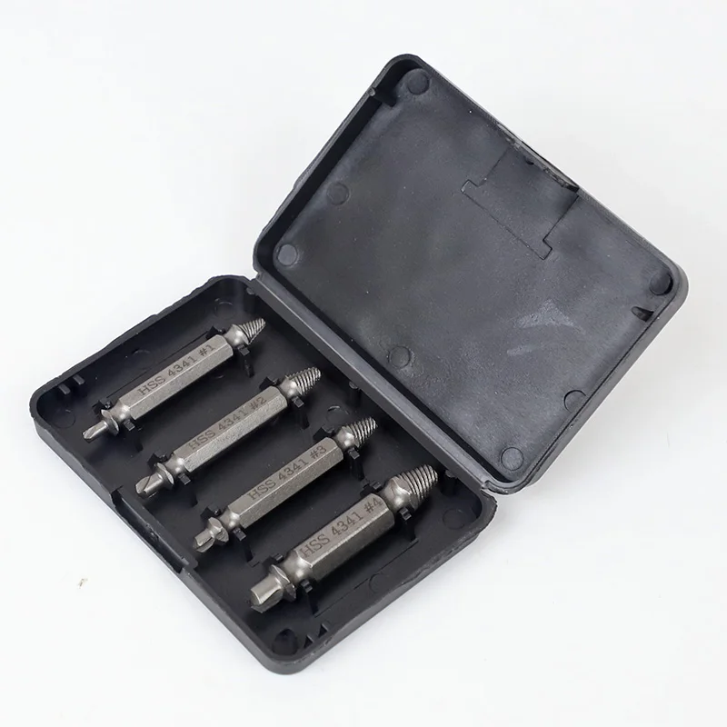 4Pcs Damaged Screw Remover 1/4