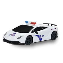 1:24 модель, электрическая полицейская Радиоуправляемая машинка, 4 канала, машинка с дистанционным управлением, игрушки для мальчиков, гоночный автомобиль, светильник, машинки, подарок для детей