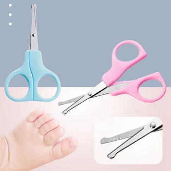 

10 Pcs Set Baby Suit Baby's Daily Care Set Baby's Nail Care Comb Brush Set Round Cutter Head Scissors And Tweezers Nail Clipper