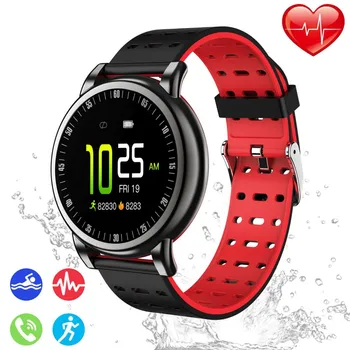 

For Android IOS Phone 2019 Version IP68 Waterproof, Activity Fitness Tracker Watches Health Exercise With Heart Rate