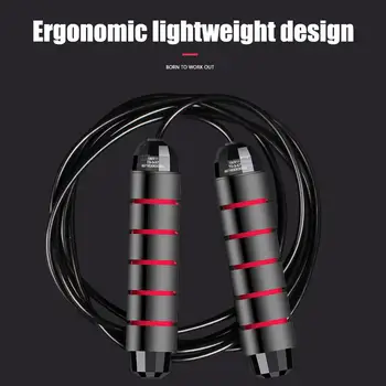 

Skipping Rope Funny Black ABS Adjustable Workout Toy Game Jump Rope Motions Sport Gifts Rope Skipping