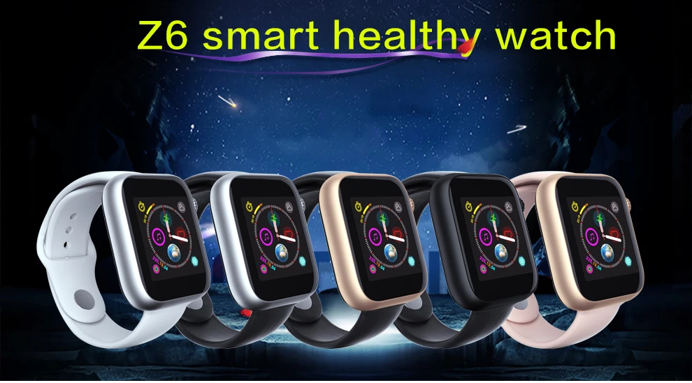 New Z6 Smart Watch Sim Card Fitness Bluetooth IOS Android Watch Phone Watches Camera Music player Smartwatch PK GT08 DZ09 Q18 Y1
