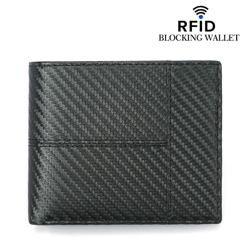 Модный мужской кошелек, RFID, пэтчворк, много карт, ID, держатель для карт, большая емкость, кошелек для монет, для путешествий, мужской клатч - Цвет: Черный