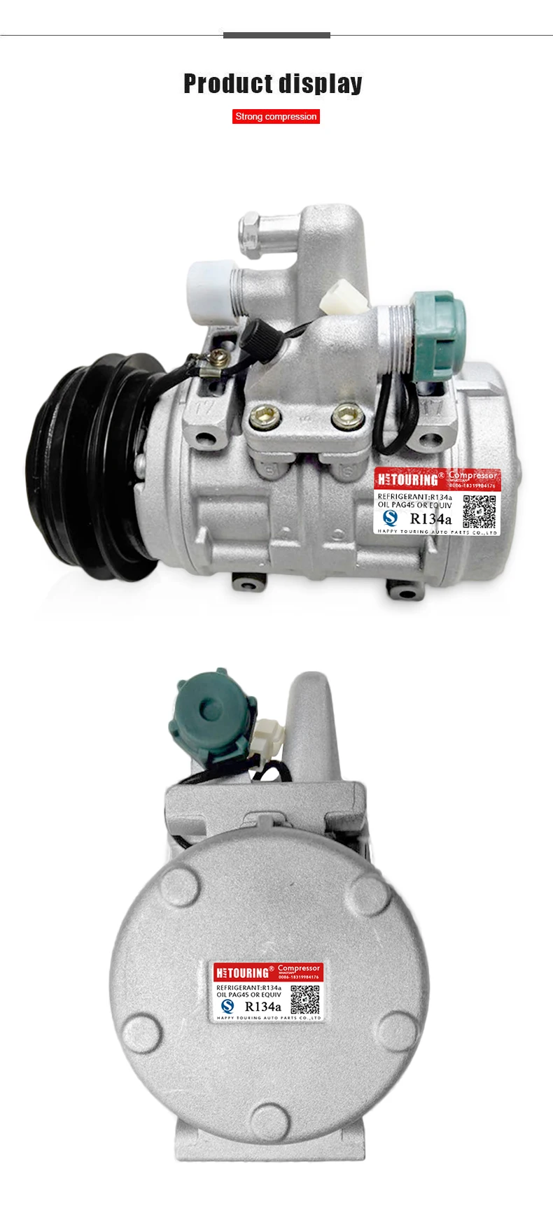 AC компрессор с муфтой для автомобиля Audi 80 90 100 200 85-96 034260808b 034260808C 16CA171 147100-1600 034260805C 034260805D