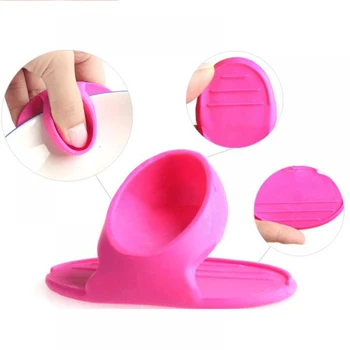 

5pcs Silicone Microwave Oven Mitts Holder Heat Resistant Tray Dish Bowl Holder Insulated Finger Glove Protector